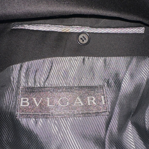 Bulgari Custom Double Breasted Blazer 41R Made in Italy Store employee uniform - Picture 4 of 4
